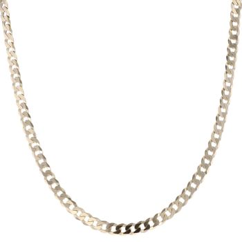 9ct Yellow Gold Curb Chain 18"