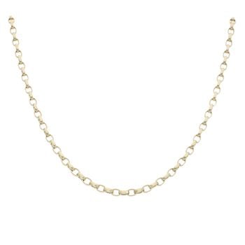 9ct Yellow Gold Belcher Chain 20"