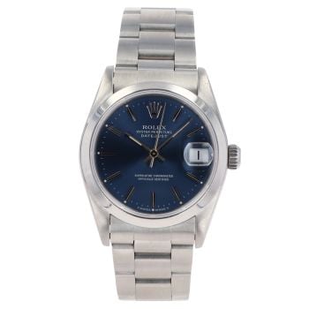 Rolex Datejust Pre Owned Watch Ref 68240