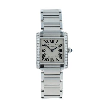 Cartier Tank Francaise Pre Owned Watch Ref 3751 (W4TA0009)