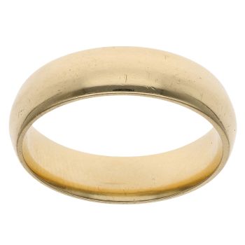 18ct Yellow Gold Wedding Band 5.24mm