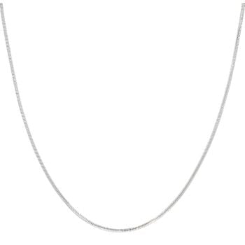 Silver Snake Chain 18" By Icesia