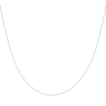 18ct White Gold Snake Chain 18"