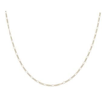 9ct Yellow Gold Figaro Chain 16"