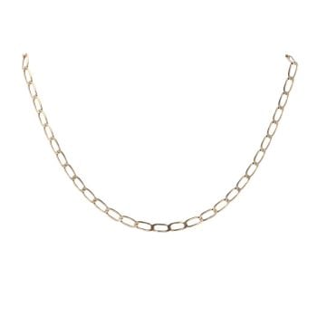 9ct Yellow Gold Curb Chain 20"