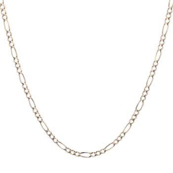 9ct Yellow Gold Figaro Chain 26"