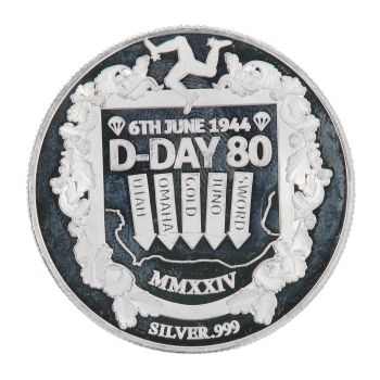 2024 Charles III D-Day 80th Anniversary UK Coin