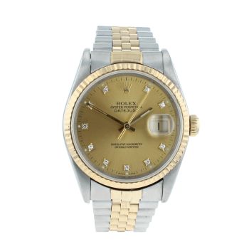 Rolex Datejust Pre Owned Watch Ref 16233