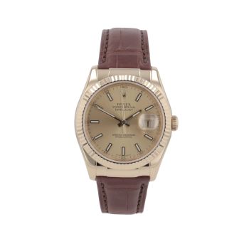 Rolex Datejust Pre Owned Watch Ref 116138