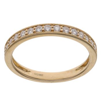18ct Yellow Gold 0.30ct Brilliant Cut Diamond Eternity Ring