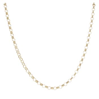 9ct Yellow Gold Belcher Chain 20"