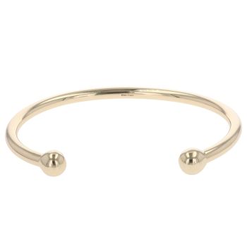 9ct Yellow Gold Torque Bangle