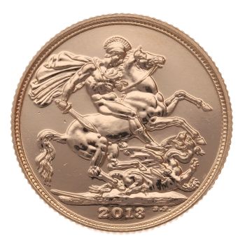 2013 Elizabeth II Full Sovereign Coin