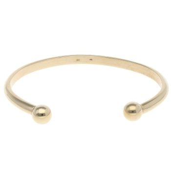 9ct Yellow Gold Torque Bangle