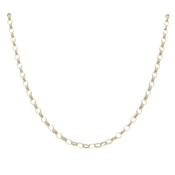 9ct Yellow Gold Belcher Chain 24"