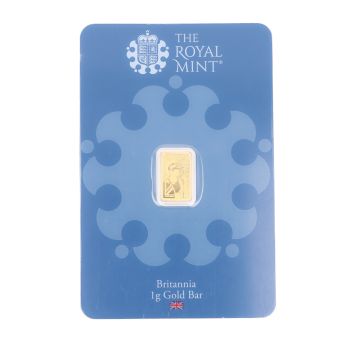 1g The Royal Mint Ingot Sealed