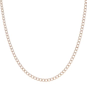9ct Rose Gold Albert Chain 22"