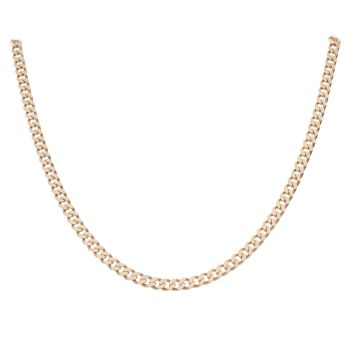 9ct Yellow Gold Curb Chain 20"