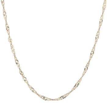 9ct Yellow Gold Twist Chain 20"