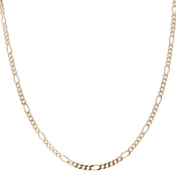 9ct Yellow Gold Figaro Chain 24"