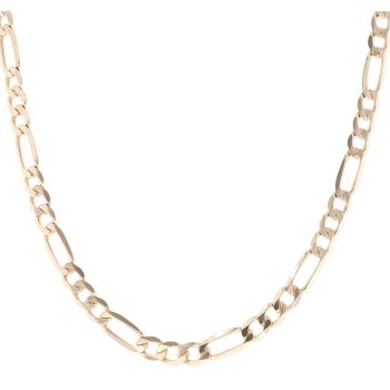 9ct Yellow Gold Figaro Chain 20"
