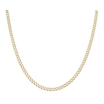 9ct Yellow Gold Curb Chain 24"
