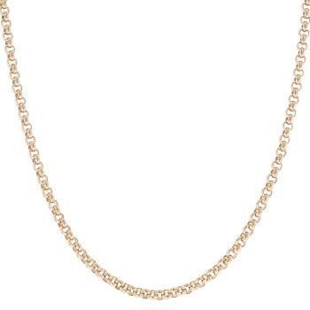 9ct Yellow Gold Belcher Chain 22"