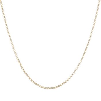 18ct Yellow Gold Belcher Chain 20"