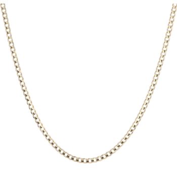 9ct Yellow Gold Curb Chain 18"