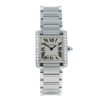 Cartier Custom Tank Pre Owned Watch Ref 2300