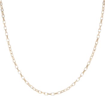 9ct Yellow Gold Belcher Chain 18"