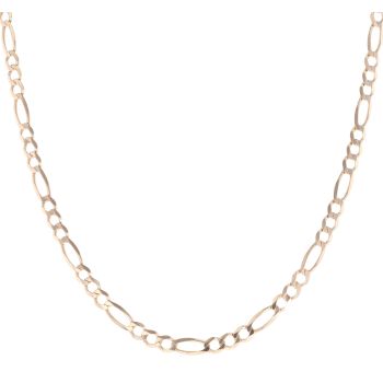 9ct Yellow Gold Figaro Chain 20"