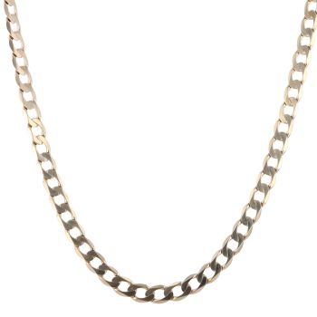 9ct Yellow Gold Curb Chain 20"