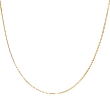 22ct Yellow Gold Foxtail Chain 16"