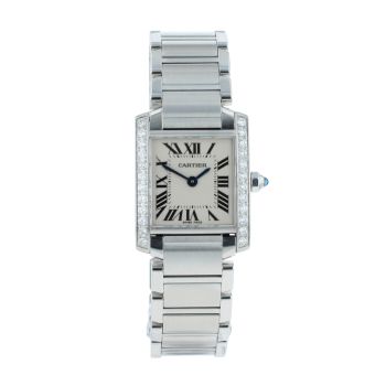 Cartier Custom Tank Pre Owned Watch Ref 2384 (W51008Q3)