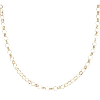 9ct Yellow Gold Belcher Chain 18"
