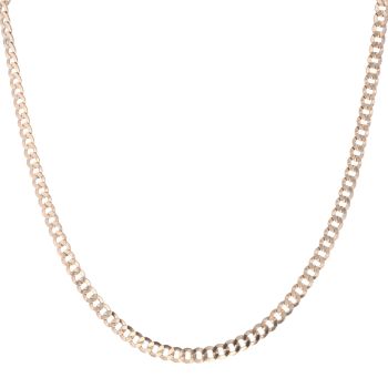 9ct Yellow Gold Curb Chain 20"