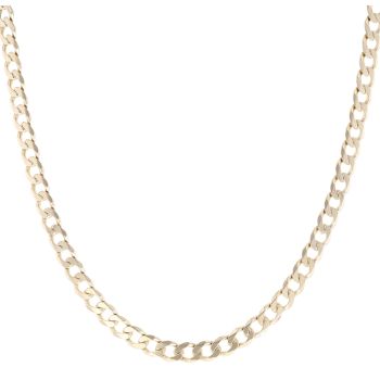 9ct Yellow Gold Curb Chain 24"