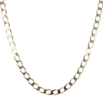 9ct Yellow Gold Curb Chain 24"