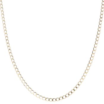 9ct Yellow Gold Curb Chain 24"