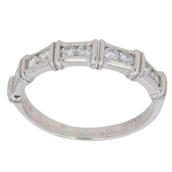 18ct White Gold 0.30ct Brilliant Cut Diamond Eternity Ring