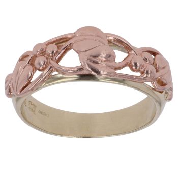 9ct Yellow and Rose Gold Tree Of Life Clogau Ring