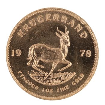 1978 1oz South Africa Krugerrand Coin