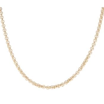 9ct Yellow Gold Belcher Chain 18"