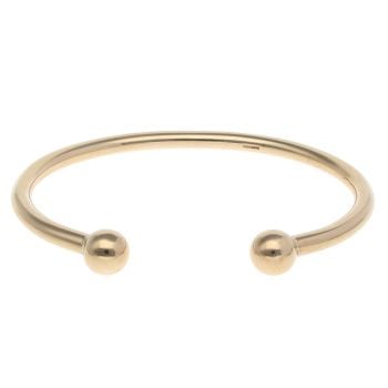 9ct Yellow Gold Torque Bangle