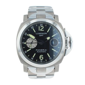 Panerai Luminor GMT Pre Owned Watch Ref PAM00161