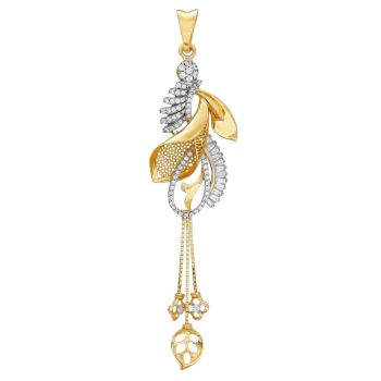 22ct Yellow Gold Cubic Zirconia Stone Charms