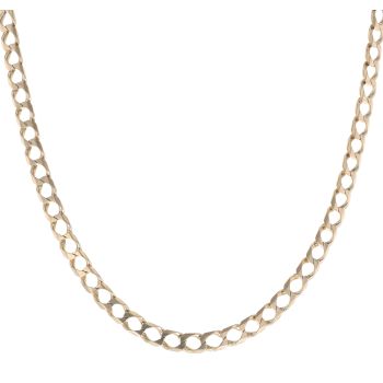 9ct Yellow Gold Curb Chain 24"