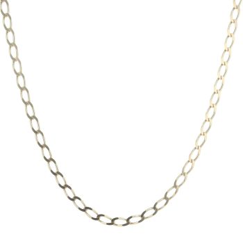 9ct Yellow Gold Curb Chain 20"