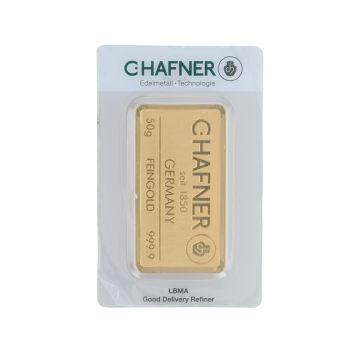 50g Chafner Ingot Sealed